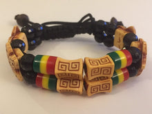 Load image into Gallery viewer, Beaded Bracelet Wristband African Elasticated Beads Bangle Charm Cuffs
