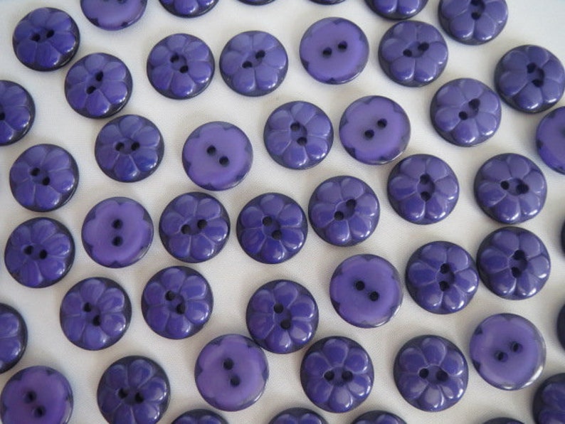 10 20 PURPLE Shirt Coat Blazer 2 Holes Quality Buttons 18mm Wide Dresses Tops Babies Sewing Craft
