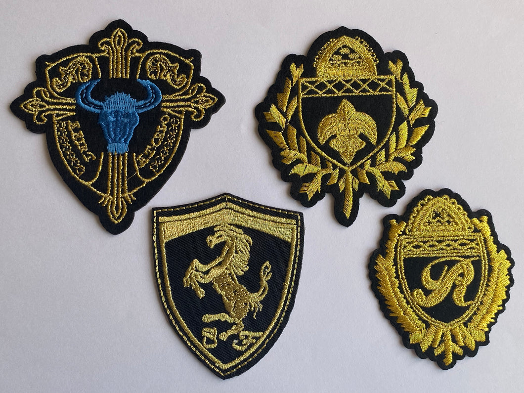 Patch Badge Leather Jackets Coats Jeans Dresses Tops Babies Blazers Shirts Skirts Bags Caps Hats Sewing Art Craft
